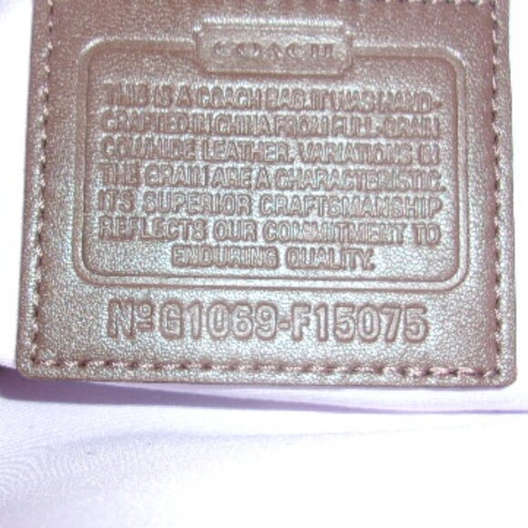 E-132 COACH LYNN SOHO BROWN HOBO BAG - Picture 9 of 15